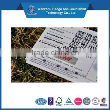 300gsm Art Paper OEM Designs Colorful Printing Scratch and Win Card photo-2