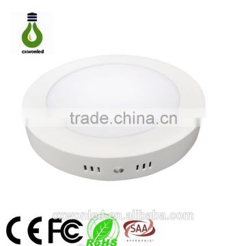 hot sale round modern home decoration surface mounted led panel light