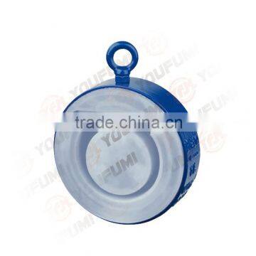 Butterfly swing type check valve PTFE Lined