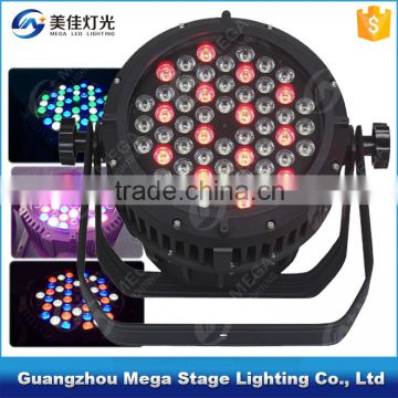 underwater ip68 rgbw dmx led 54 3w stage par light