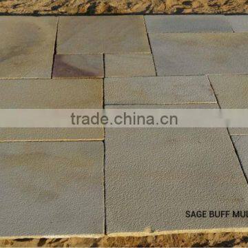 Sandstone- Sage Buff Multi Sandblasted photo-2