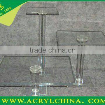 the acrylic gift display stand/square jewelry display stand 2016