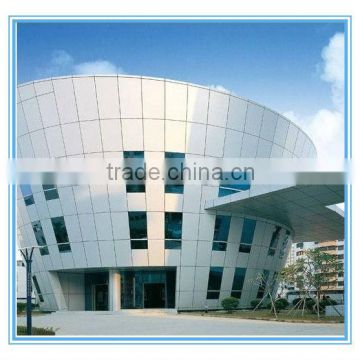 Powder coating,Pe and PVDF aluminum curtain wall