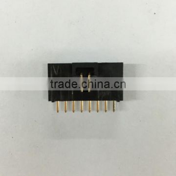 2.54mm Pitch 180 Degree 8 Pin Plastic Wafer Connector