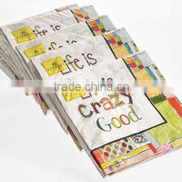 Promotion Custom Printed Paper Napkin With Cheapest Price photo-5