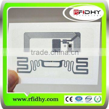 2014 new product rfid inlay/rfid wet inlay for identifing the thing