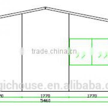 Light Steel Structure Prefabricated Dormitory/prefab House for Camp Armenia photo-6