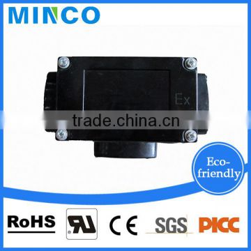 Explosion proof junction box of heating cable termination