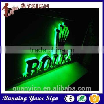 high quality outdoor led halo lit letters