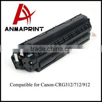 Anmaprint Cartridge CRG312 CRG712 CRG912 compatible toner cartridges for Canon LBP3018/LBP3100/3010/3050