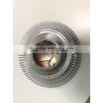 extrusion led round aluminum heat sink