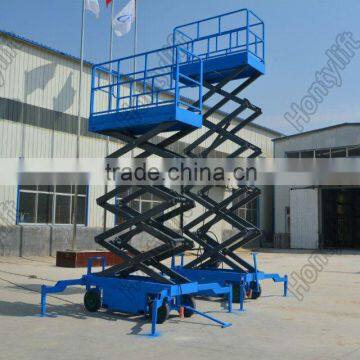 new design hydraulic straight car scissor lift