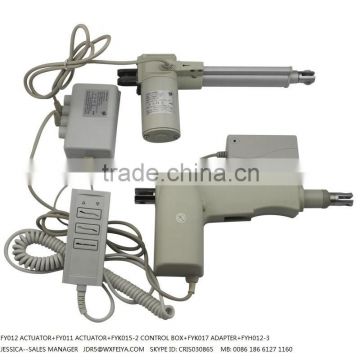 remote control motor dc hospital bed FY012 6000N 4000N 150mm stroke