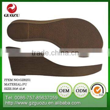 high quality pu shoe sole