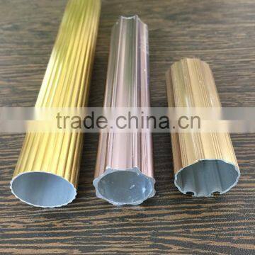 Aluminum curtain track profile