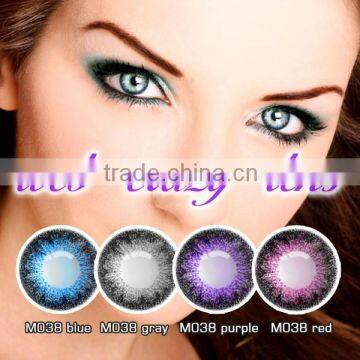 New sweety purple cosmetic color contact lenses/enchanting and starry circle contact lenses