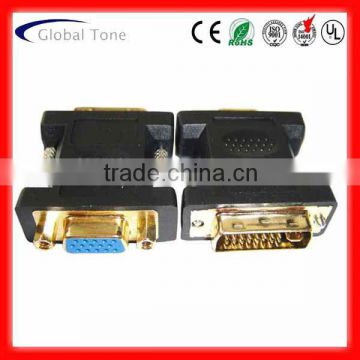 DVI (24+5) MALE TO VGA FEMALE ADAPTER