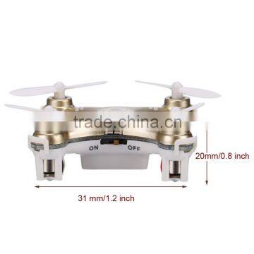 High Quality 6 Axis 2.4G 4CH RC Quacopter Helicopter Mini Done RC Toy Gold photo-5