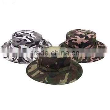 outdoor camping camouflage bucket hat cap