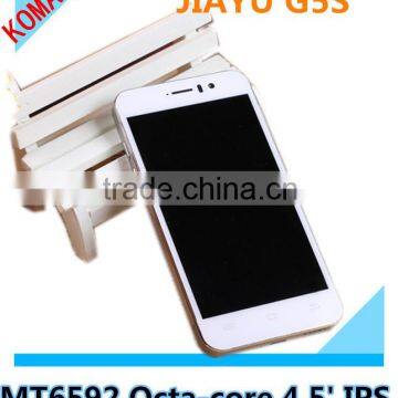 JIAYU G5S JIAYU G5 Upgrade MTK6592 Octa Core Android 4.2 2G RAM+16G ROM 4.5" IPS Screen 3000mah battery 13.0MP