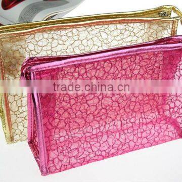 Clear makeup bag with zipper for women