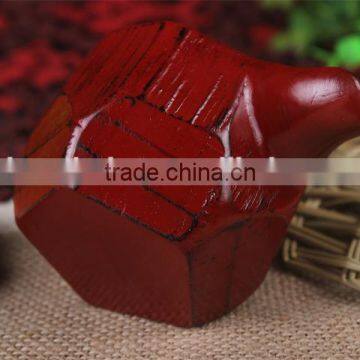 With a Mouth Wooden Wine Glass photo-5