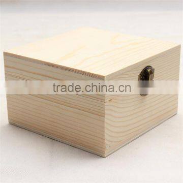 Factory Price Custom Unfinished Wooden Gift Wooden Box photo-5