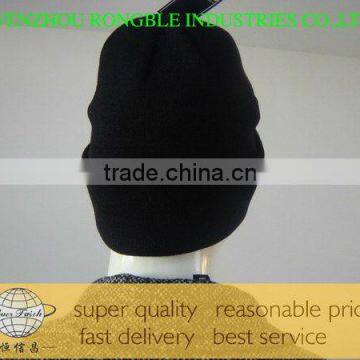 Economic hotsell wholesale knitted 100 acrylic beanie