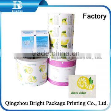 Different Thickness Alcohol Pad Packaging Pape, Aluminum Foil Wrapping Paper for Glasses Cleaning Wipes,Handy Freshener Wet Wipe photo-4