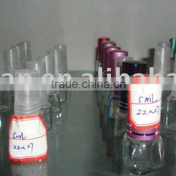 Glass tube bottle