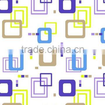 Luxury Polyester Printing Blackout Shower Curtain for the Bathroom