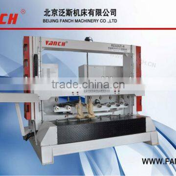 cnc wood router with rotary with 8 heads/2.2Kw*8water constant power cooled spindle/AC servo/Industrial Chiller cooling/