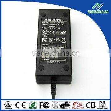 Digital Photo Frame Power Adapter 12V 5A Laptop Power Supply UL Listed photo-3