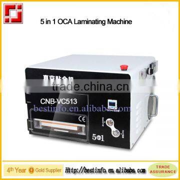 5 in 1 LCD vacuum oca laminating machine mobile phone Lcd repair machine