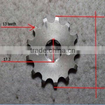 front sprocket 13 teeth 2 holes of 110cc ATV