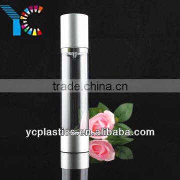 All Kinds Of Size Transparent Aluminum Airless Pump Bottle