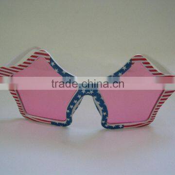 American Flags Fans Party Glasses