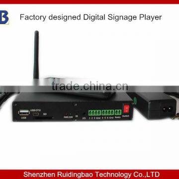 RDB 2014 New products External wifi or Internal Wifi media player with pushbuttons DS009-9