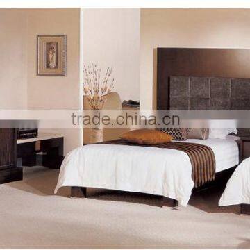 Modern Young Style MDF Veneer finished Hotel Room Standard size Low budget High Quality Hotel Furniture ZP-KF14A