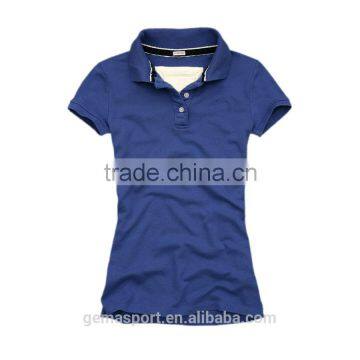 woman's garment wash polo shirt pwwi003