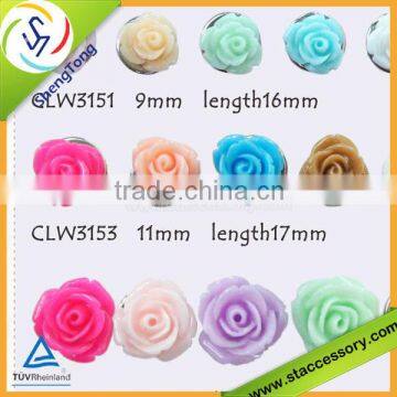 DIY small resin flowers resin flowers for jewelryresin flower beads