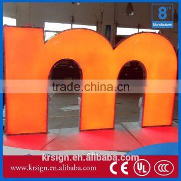 Custom Colorful 3D Illuminated Logo Led Channel Letter Sign on Sale photo-3