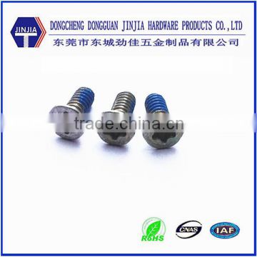 torx machine flat head screws with nylok 3.4*9.5mm