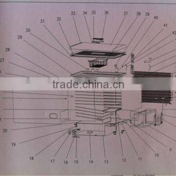 Chest freezer parts