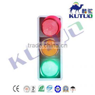 400mm full ball led traffic signal light with Low power consumption red yellow green