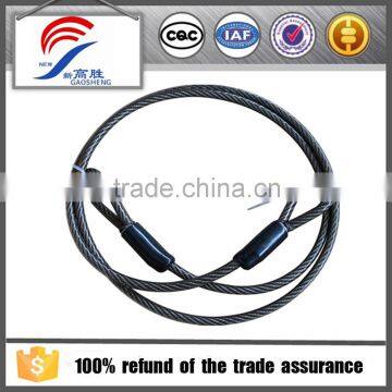 nylon coated steel wire rope sling