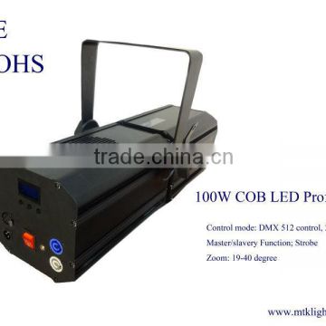 New arrival profile spot lights100W ajj cob led film zoom ellipsoid spot light