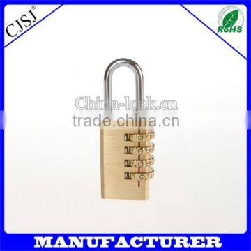 Exquisite design Security 81 mm brass padlock with combination