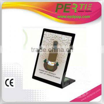 advertisement display shelf with epaper display modern shoes display shelf