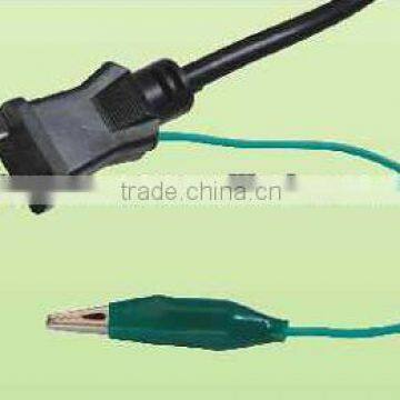 Top quality 2Pin PVC Copper POWER CORD for Japan